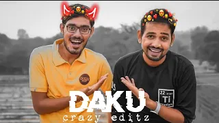 CRAZY XYZ - DAKU EDIT | Amit Bhai Edit | Shubh Song Edit