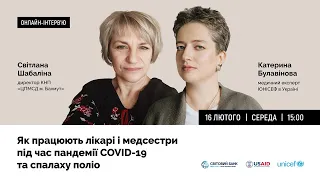 Як працюють лікарі і медсестри під час пандемії #COVID19 та спалаху поліо