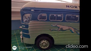 Roden 1/35th Scale 1947 Greyhound Silversides Bus Built February/ March 2022