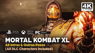 MORTAL KOMBAT XL - ALL INTROS AND VICTORY POSES (PS5)✔️4K ᵁᴴᴰ 60ᶠᵖˢ