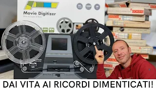 HO RIDATO VITA A RICORDI DI 50 ANNI FA CON DIGITNOW DIGITALIZZATORE PELLICOLE 8mm Super8 RECENSIONE