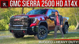 The 2024 GMC Sierra 2500 HD AT4X Is A Really Big Off-Road Luxury Truck