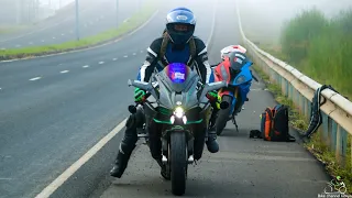 kawasaki ninja h2, Bmw s1000rr, kawasaki zx10r, yamaha r1 - Quick shifter and fly bys sounds