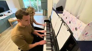 Adult Beginner Plays Scherzo & Trio Duet After Only 18 Months of Lessons!