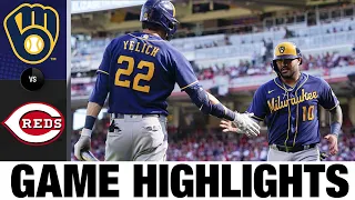 Brewers vs. Reds Game Highlights (6/18/22) | MLB Highlights