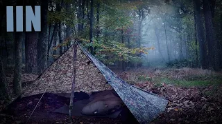 Oktoberbiwak 2022 | Herbst-Overnighter mit Tarp, Hängematte und Zelt | Bushcraft Deutschland