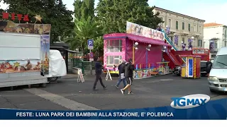 Lanciano: luna park dei bimbi alla stazione tra le polemiche