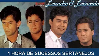 LEANDRO E LEONARDO 1 HORA DE SUCESSOS DE OURO E OUTRAS SERTANEJAS 1