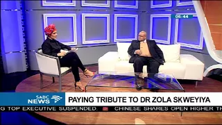 Paying tribute to Dr Zola Skweyiya