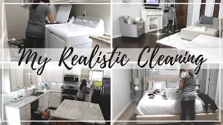 REALISTIC CLEANING  | MY EVERYDAY CLEANING ROUTINE | CLEAN WITH ME