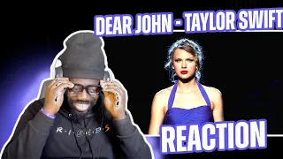 Amazing Performer!* Dear John - Taylor Swift • Speak Now World Tour Live 2011 | REACTION!