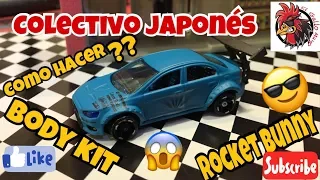 COMO HACER BODY KIT? ROCKET BUNNY-EL GALLO MAYO