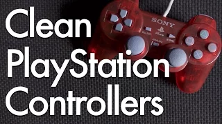 Cleaning Sony PlayStation & PlayStation 2 Controllers