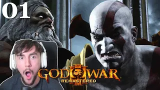 My FIRST Time Playing God of War 3