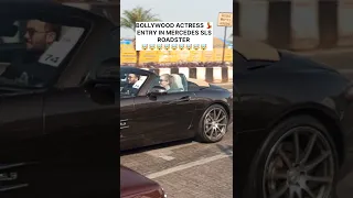 MERCEDES SLS AMG ROADSTER ENTRY IN MUMBAI #SHORTS#INDIA#MERCEDES#CARS