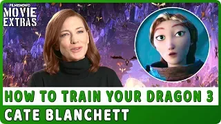 HOW TO TRAIN YOUR DRAGON: THE HIDDEN WORLD | On-Studio Interview with Cate Blanchett "Valka"