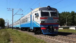 ЭР9М-567/396 выполняет рейс Тетерев - Борщаговка