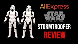 Ep230 Aliexpress Black Series Imperial Stormtrooper BOOTLEGS REVIEW