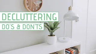 Decluttering Do's and Don'ts » How to Declutter your Home