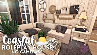 [roblox bloxburg] 🏝️ no gamepass coastal family roleplay house - ꒰ build & tour ꒱ - itapixca builds