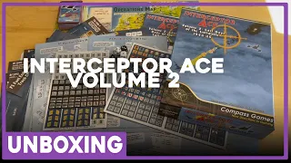 Unboxing | Interceptor Ace Volume 2 | Compass Games | The Players' Aid