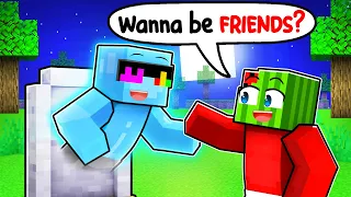 Having a GHOST Best Friend In Minecraft!