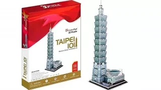 "Taipei 101" - Puzzle 3D