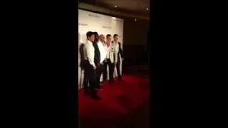 The Dreamboys At The Frozen Ground Film Premiere