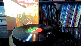 Led Zeppelin II Vinyl 1st Edition RL Cut /2nd Edition Comparison