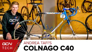 Andrea Tafi's Paris-Roubaix Winning Colnago C40 Race Bike | GCN Tech Retro Pro Bike
