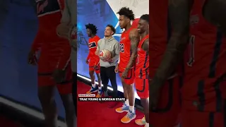 Trae Young Welcomes Morgan State Before #NBAHBCUClassic 💎