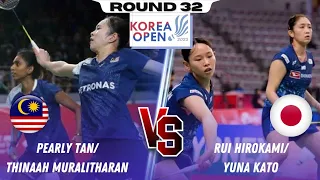 Pearly Tan / M Thinaah vs Rui Hirokami/Yuna Kato | Korea Open 2023 Badminton 🏆
