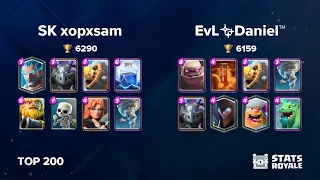 SK xopxsam vs EvL✨Daniel™ [TOP 200]