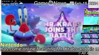 [Latest]Nickelodeon All-Star Brawl 2 Mr. Krabs spotlight trailer