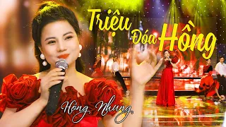 TRIỆU ĐOÁ HỒNG - HỒNG NHUNG, Dưới ánh nắng sương long lanh triệu cành hồng khoe sắc thắm