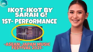 Ikot-Ikot by Sarah Geronimo - 1st Peformance - ASEAN-JAPAN MUSIC FESTIVAL 2021!