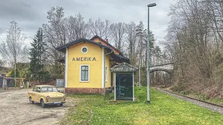 Mit dem Trabant zum Bahnhof Amerika