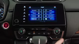 How to use the Climate Controls on Honda's Display Audio System