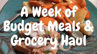 A Week of Budget Meals & Grocery Haul | What I Eat in a Week