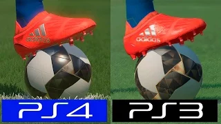 Pro Evolution Soccer 2017 | PS4 VS PS3 | Graphics Comparison