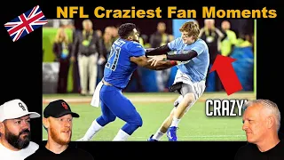 NFL Craziest Fan Moments REACTION!! | OFFICE BLOKES REACT!!