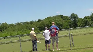 Old Glow Trainer Plane Being Flown Before Being Gifted to a Gentleman as his First RC Plane