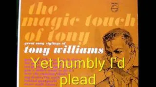 ''IF'' with lyrics  by The Magic touch of Tony without the Platters