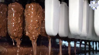 Large amount of ice cream factory / korean food factory