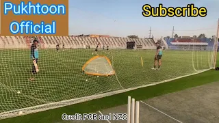 Pakistan and New Zealand teams practice in pindi Cricket stadium for tomorrow first odi SUBSCRIBE