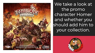 Zombicide Black Plague Homer by Purge Reviews. Do you need this promo character?