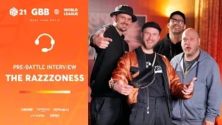 The Razzzones 🇩🇪 | GRAND BEATBOX BATTLE 2021: WORLD LEAGUE | Pre-Battle Interview