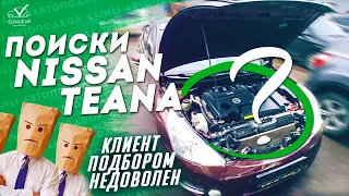 Поиски Nissan Teana в Москве  КЛИЕНТ подбором НЕДОВОЛЕН  Будни Автоподбора