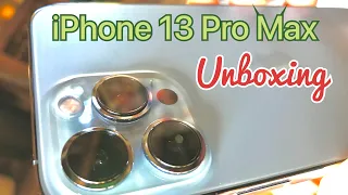 Unboxing iPhone 13 pro max (512 GB) + accessories and camera test