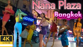 [4K] 2023 Sukhumvit soi 4 & Nana Plaza Thailand Bangkok